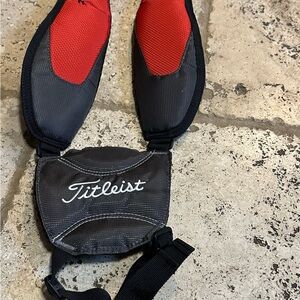 Titleist Golf bag strap/harness, Grey, Black and Red . NEW NEVER USED